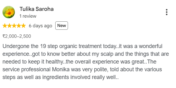 Beauty Station Google Review